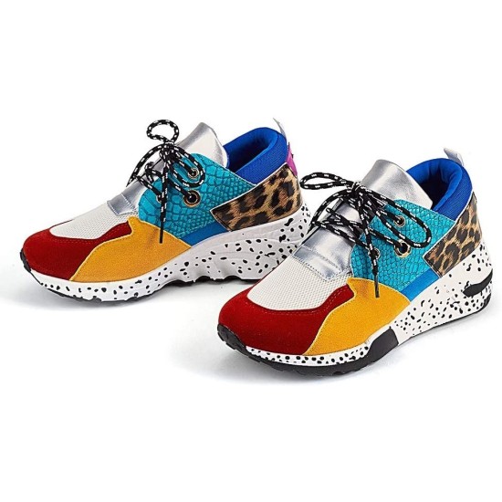 Lightweight Casual Fashion Yellow Sneakers for Women