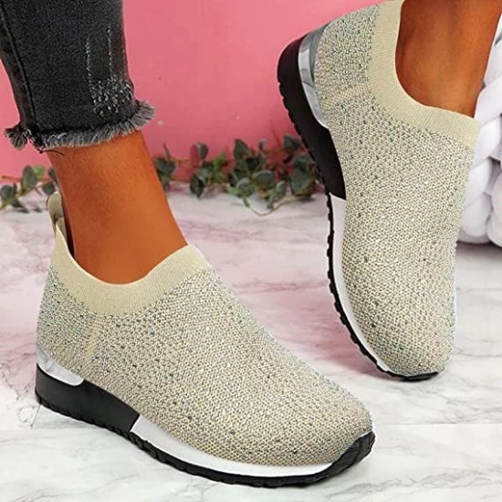 Lightweight Casual Fashion Pure Sneakers for Women